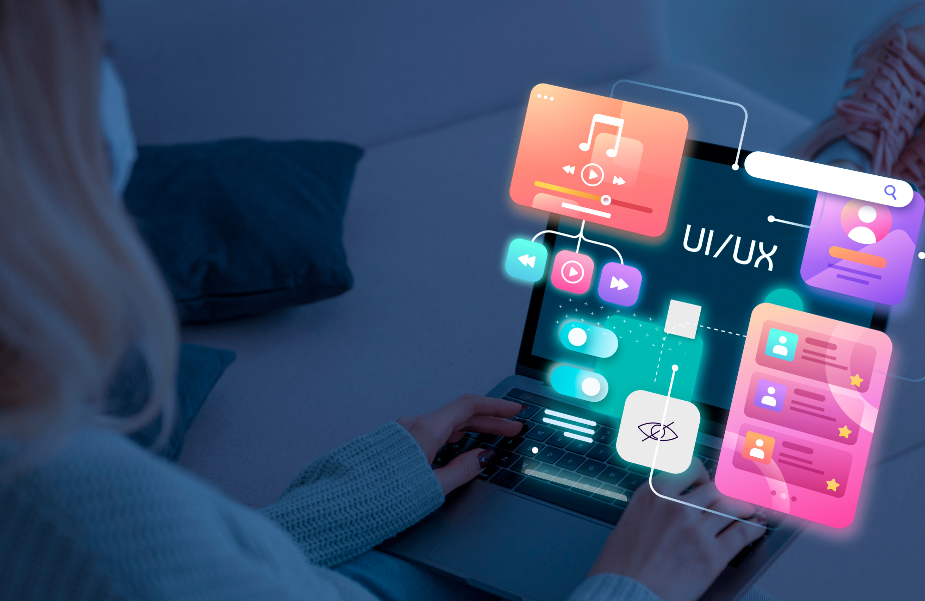  طراحی UI/UX پلتفرم